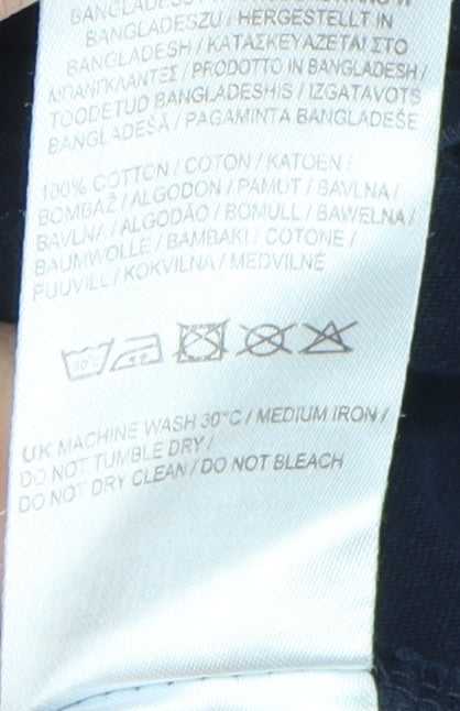 Soulcal & Co Men's Blue Logo T-Shirt Size L