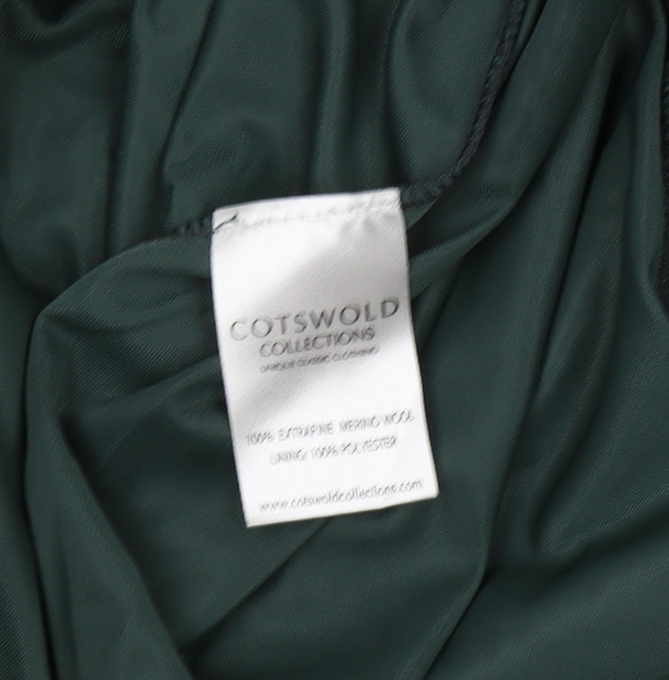 Brand and care label for Cotswold Collections Women's Green A-Line Midi Skirt, L