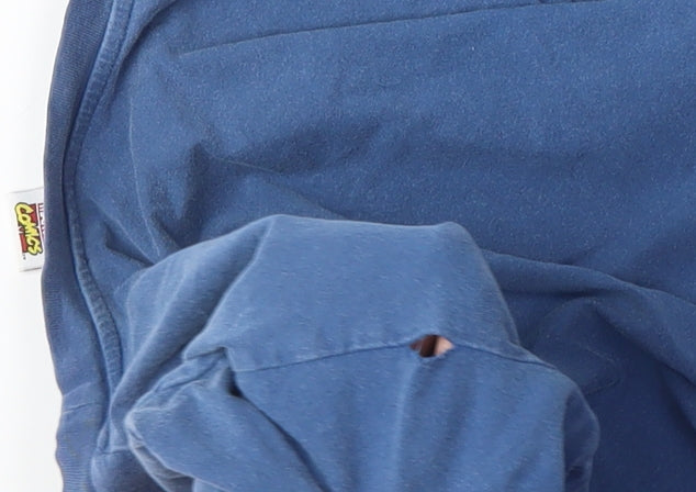 Marvel Comics Men’s Blue Graphic Print T-Shirt S