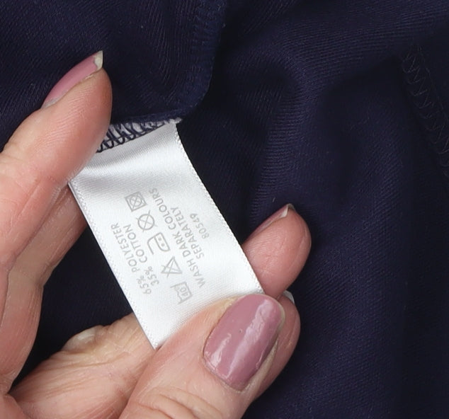 Primark Women's Blue Basic T-Shirt, Size 18-20