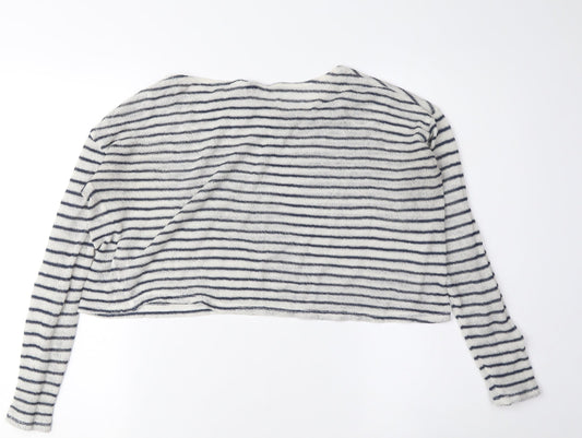 Womens UK Size 10 H&M Multicoloured Pullover Jumper