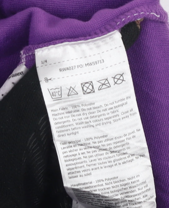 Regatta Unisex Adults Purple Fleece Pullover Size 44
