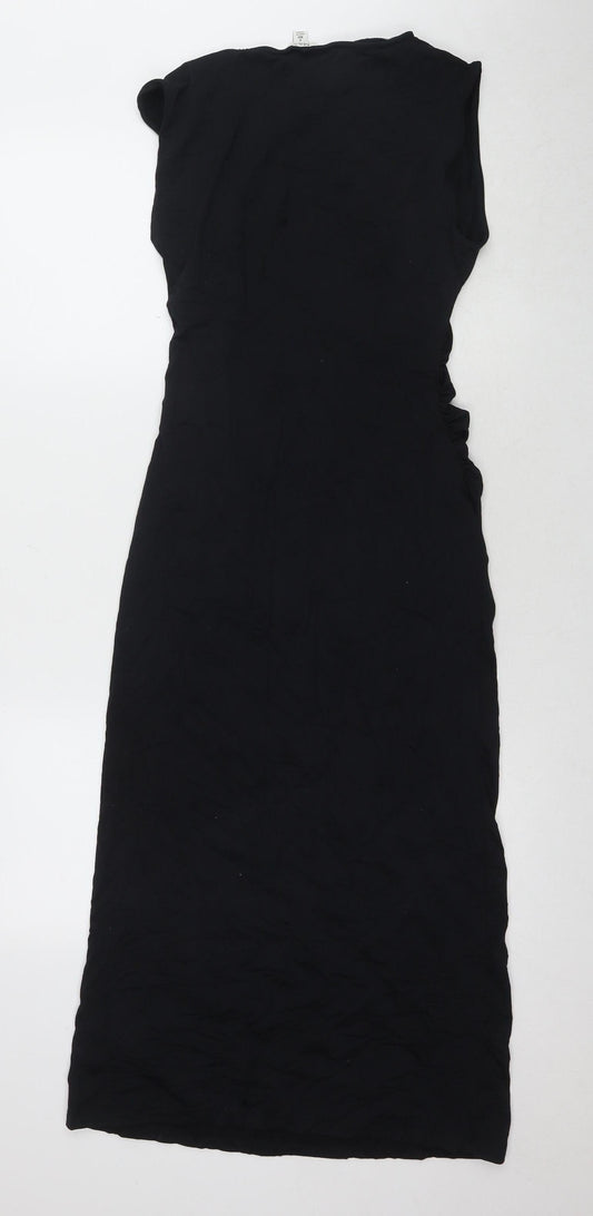Marks and Spencer Women's Black Dress Size 8, Stylish & Versatile