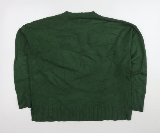 French Connection Men's Green M Pullover Jumper Casual