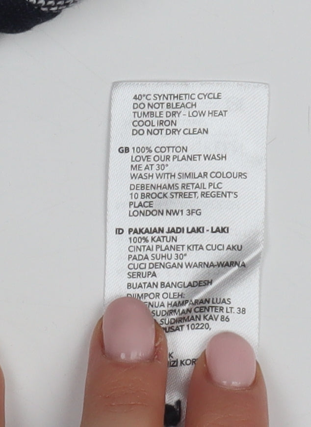 Racing Green Men's Navy Polo XL Cotton Short Sleeve