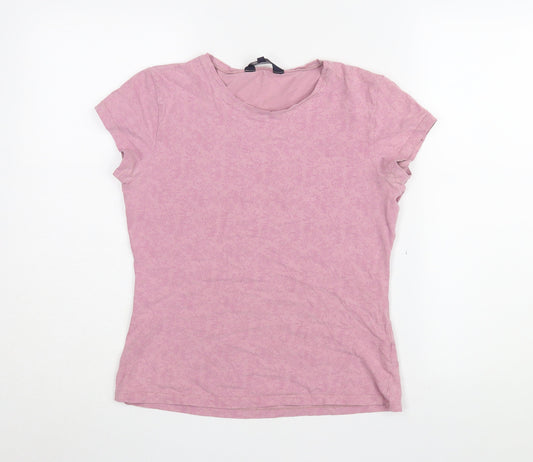 Womens UK Size 14 Peter Storm Pink Basic T-Shirt