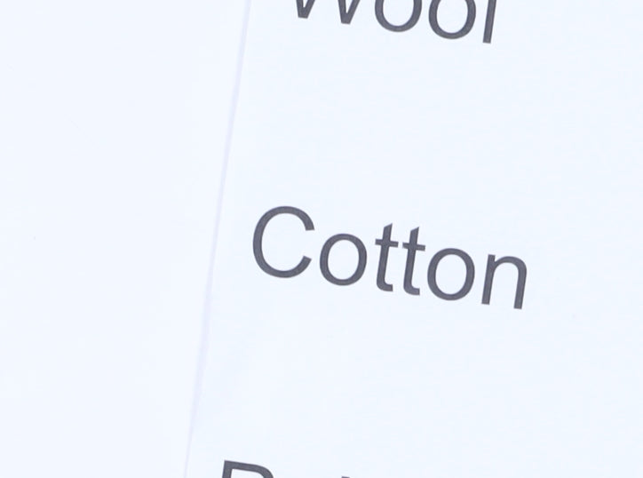 H&M Women's Ivory Pinstripe Blazer, XL