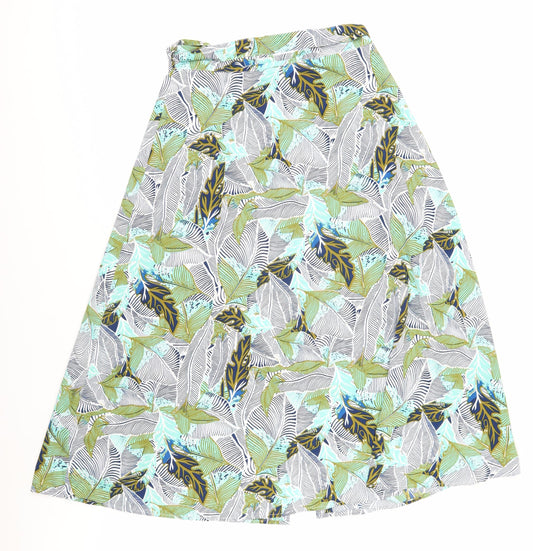 Brave Soul Women’s Floral A-Line Skirt Multicoloured M