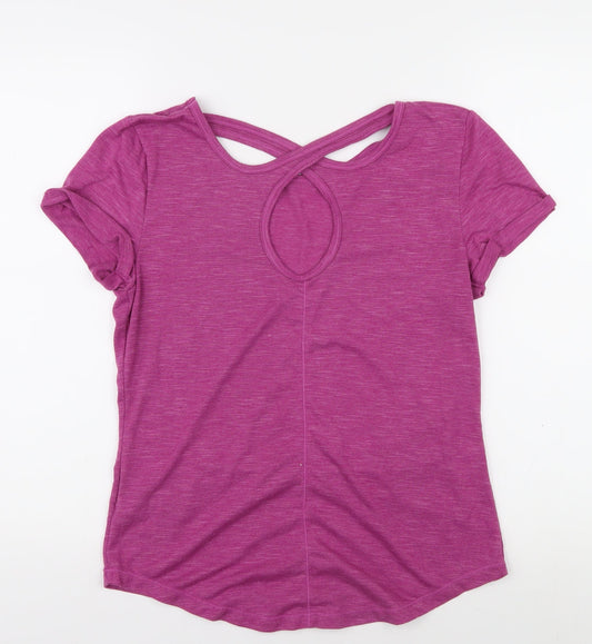 LA Gear Women's Purple Active T-Shirt Size 12