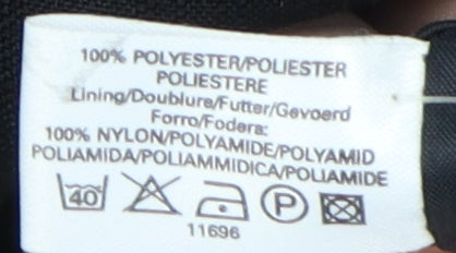 C&A Women's Black Size 12 Double-Breasted Jacket