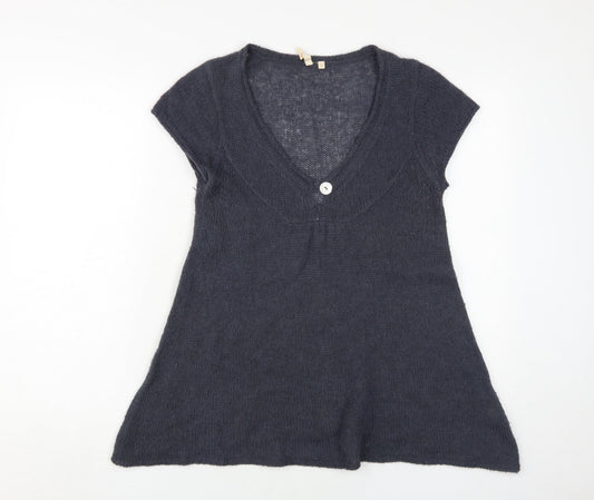 Womens UK Size 12 White Stuff Blue Pullover Jumper