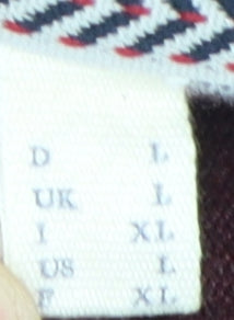 Esprit Men's Red Full Zip Jumper XL