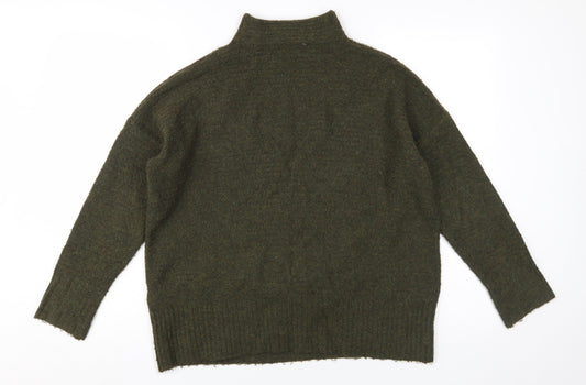 Womens UK Size 12 Warehouse Green Jumper Jumper