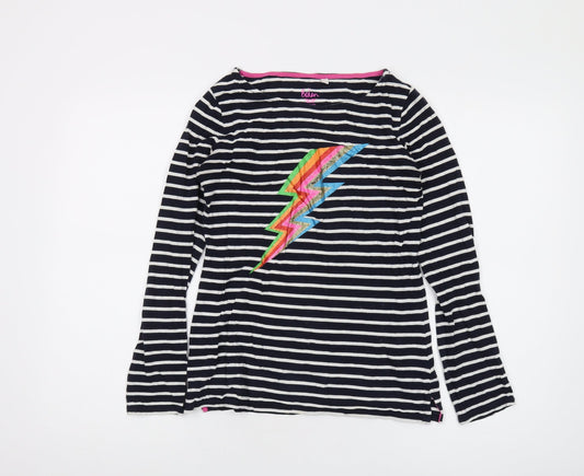 Womens UK Size 6 Boden Black T-Shirt