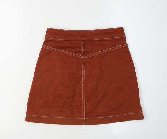 Womens UK Size XS Zara Straight & Pencil Skirt