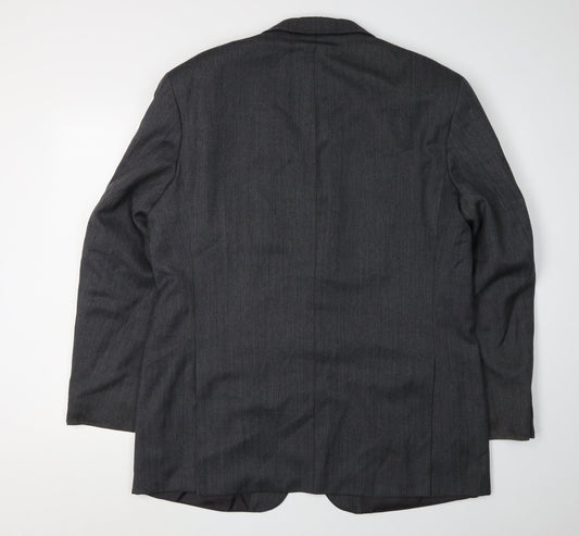 Mens UK Size 44 Marks and Spencer Regular Grey Suit Jacket