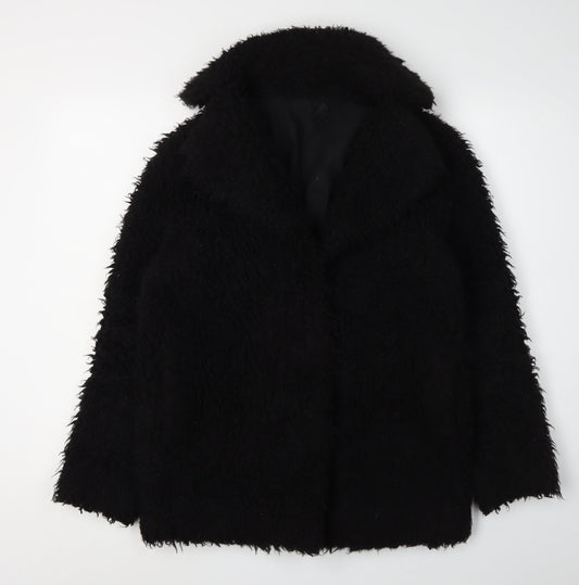 Womens UK Size 6 Topshop Black Basic Jacket