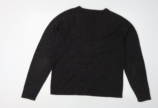 Dunnes Stores Men's Black Pullover Jumper Size S