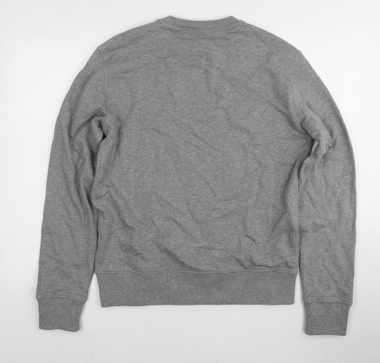 Mens UK Size S Marks and Spencer Grey Pullover Sweatshirt