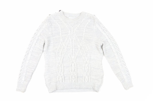 Womens UK Size 12 Red Herring White Jumper Jumper