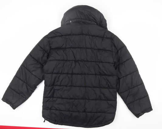 Mens UK Size S TOG24 Black Puffer Jacket