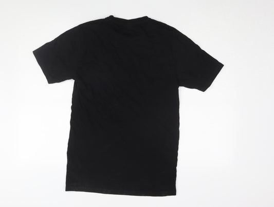 Marvel Men's Black Graphic T-Shirt, Size S