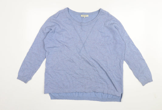 Womens UK Size S Great Plains Blue Pullover Jumper