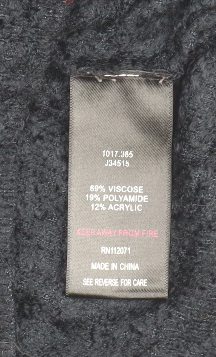 Jigsaw Women's Black Pullover Jumper M Long Sleeve