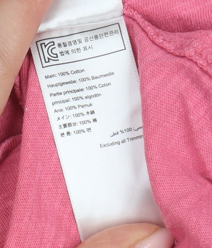 Joules Men's Pink S Cotton Crew Neck T-Shirt