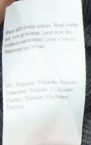 River Island Men's Grey Crew Neck T-Shirt Size M