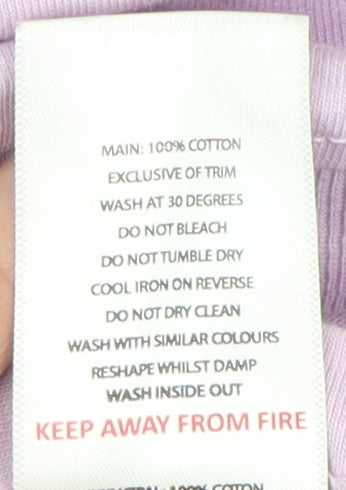 Mens UK Size M boohooMAN Purple T-Shirt