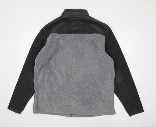 Mens UK Size L James Pringle Grey Full Zip Sweatshirt