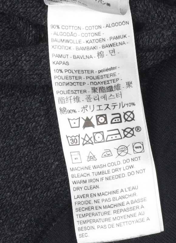 Mens UK Size S Levi's Black Pullover Hoodie