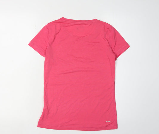Adidas Women's Pink T-Shirt S Regular Fit