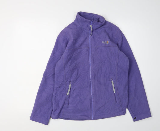 Womens UK Size S Regatta Purple Fleece