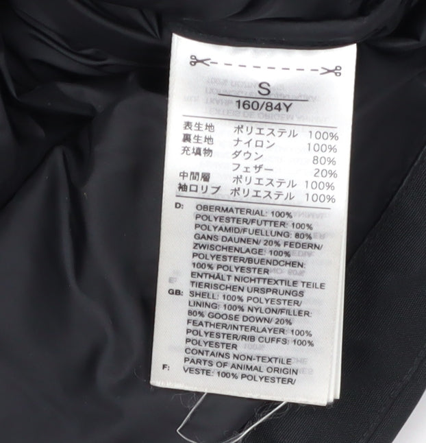 Womens UK Size 8 Reebok Black Puffer Jacket