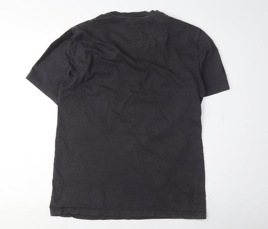 Mens UK Size M Jameson Carter Black T-Shirt