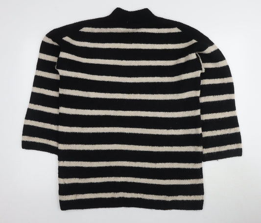 Womens UK Size S H&M Black Pullover Jumper