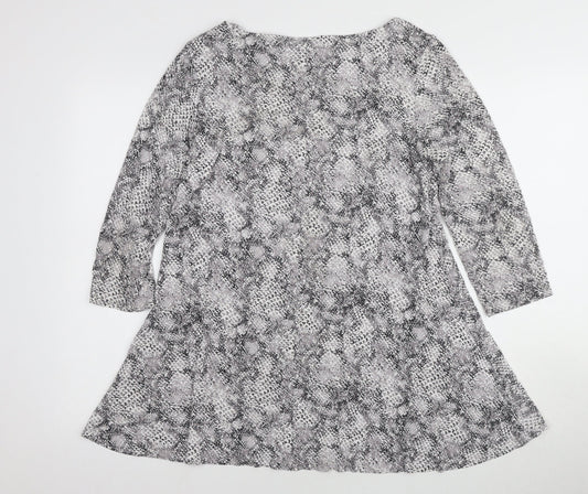 Womens UK Size 14 Marks and Spencer Grey Tunic Tunic