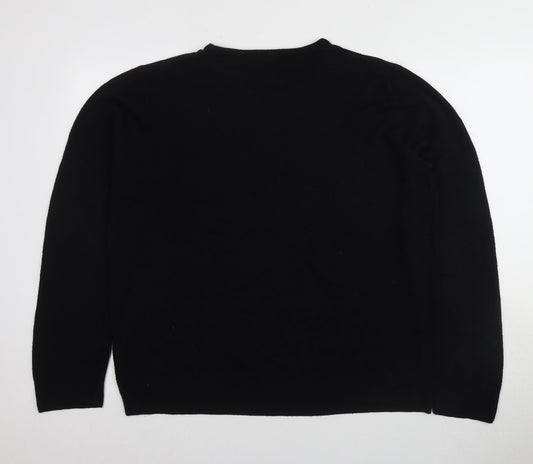 Urban Spirit Men's Black XL Pullover Jumper