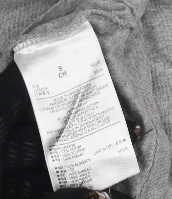 Mens UK Size S Gap Grey T-Shirt