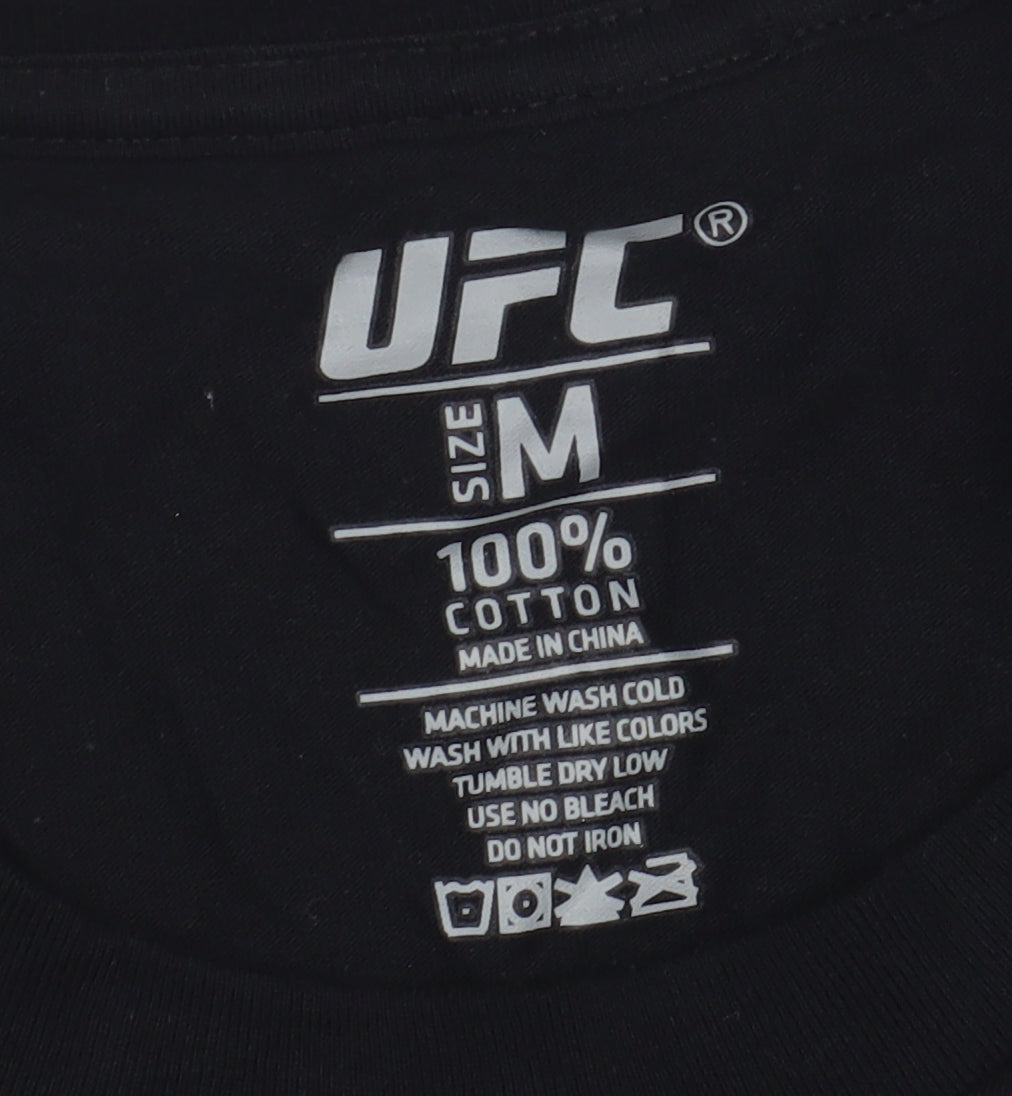 Mens UK Size M UFC Black T-Shirt