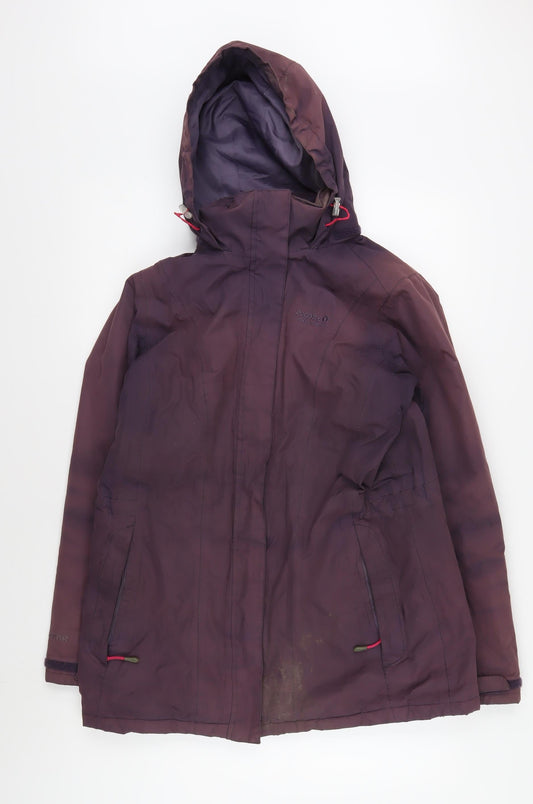 Womens UK Size 10 Regatta Purple Rain Coat