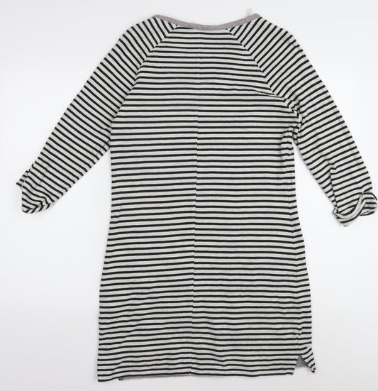 Womens UK Size 12 NEXT Black Tunic Jumper