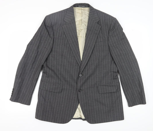 Mens UK Size 42 Austin Reed Regular Grey Suit Jacket