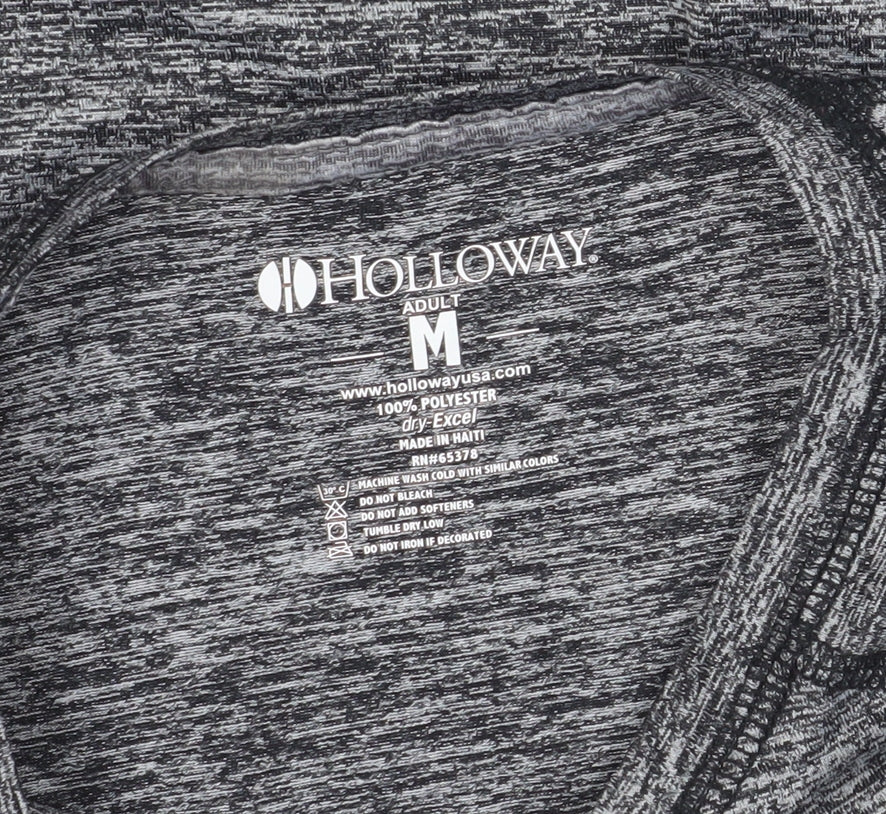 Holloway Men's Grey Long Sleeve T-Shirt M