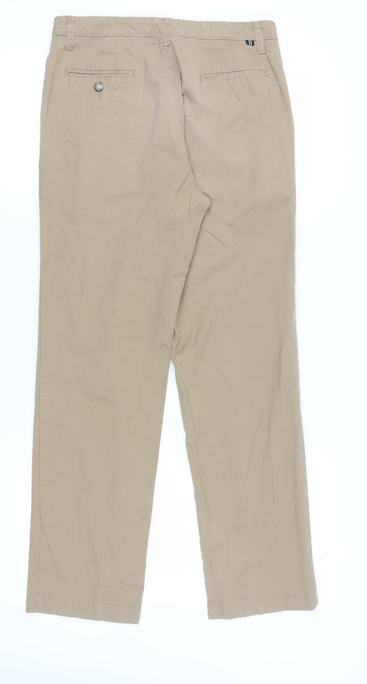 Nautica Men's Beige Chino Trousers Size M