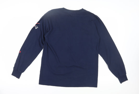 NFL Men's Blue Long Sleeve T-Shirt - Size M