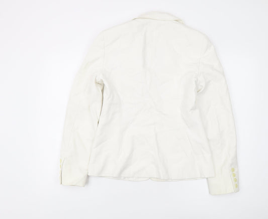 Whistles Women's Ivory Blazer, Size 12, Regular Fit