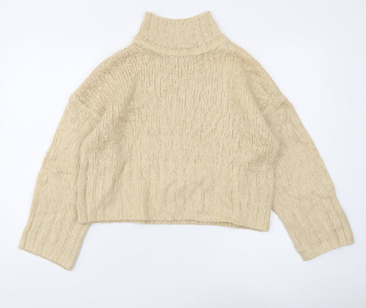 Womens UK Size 6 ASOS Beige Pullover Jumper